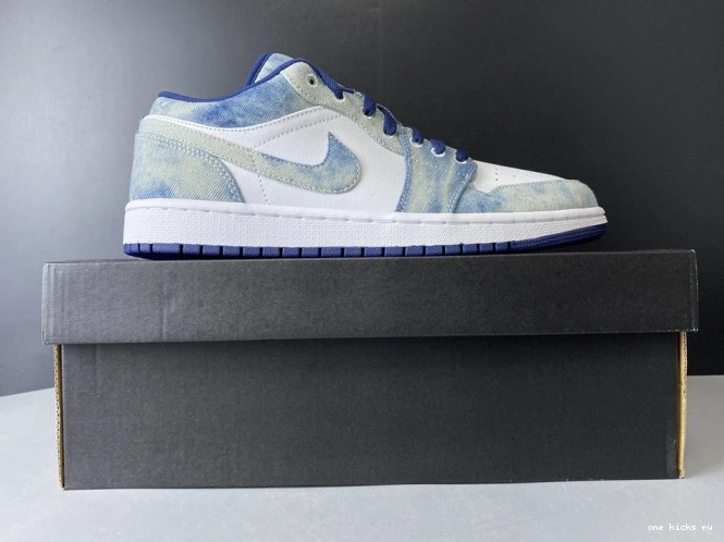 Rep CZ8455-100 Denim Washed 1 Air Low Jordan 0625